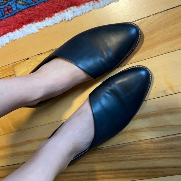 🇪🇸 Anthropologie Miista London Gala Leather Flats - Made in Spain - Picture 5 of 6